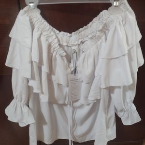 Ruffles in White